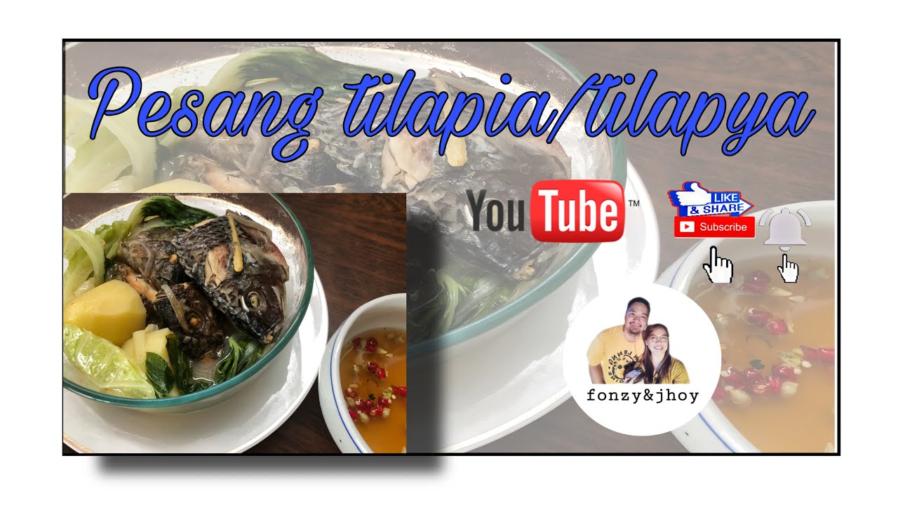 How to cook pesang tilapia/tilapya ( 𝘃𝗹𝗼𝗴 32 ) YouTube