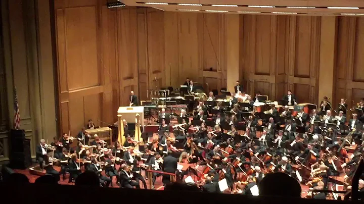 Hammerstroke in finale  San Diego Symphony playing...