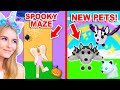 ESCAPE This CREEPY MAZE And *WIN* FREE PETS In Adopt Me! (Roblox)