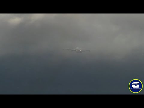 Pouso do Airbus A380 da Emirates no Aeroporto Internacional de São Paulo/Guarulhos (SBGR)