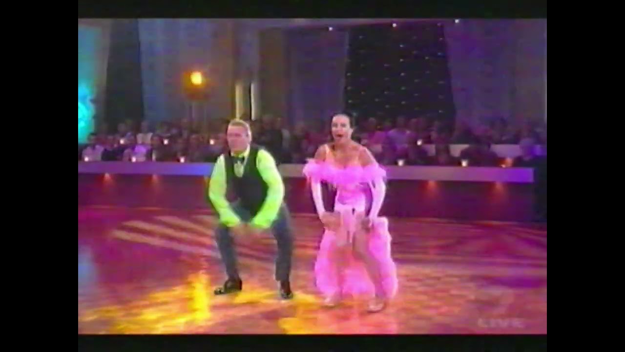 Ian "Dicko" Dickson and Leanne Bampton - quickstep - DWTS Australia 2005