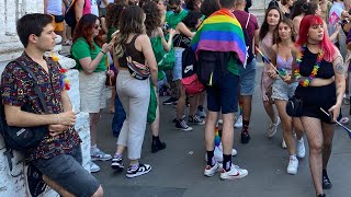 Pride Parade of Rome , viewer discretion is advised