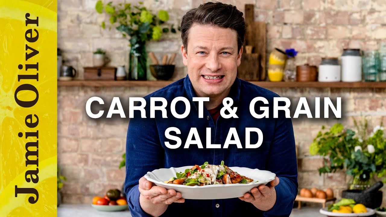 ⁣Carrot & Grain Salad | Jamie Oliver