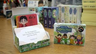 Puzzle + Scripture Cards in One afterRainbow Kickstarter Campaign 2019 | Bible Memory Verse Cards screenshot 1