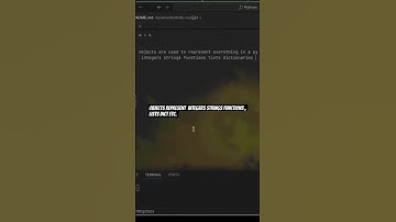 OBJECTS represent  integers strings functions #education #programming #python #new #code #tutorial
