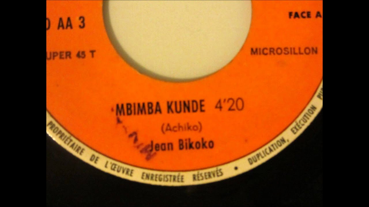 Jean Bikoko - mbimba kunde (Disques africambiance LKOAA3)