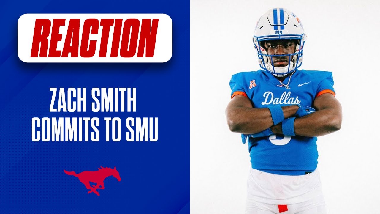 Recruiting Impact SMU gets 2024 LB Zach Smith What's next for SMU