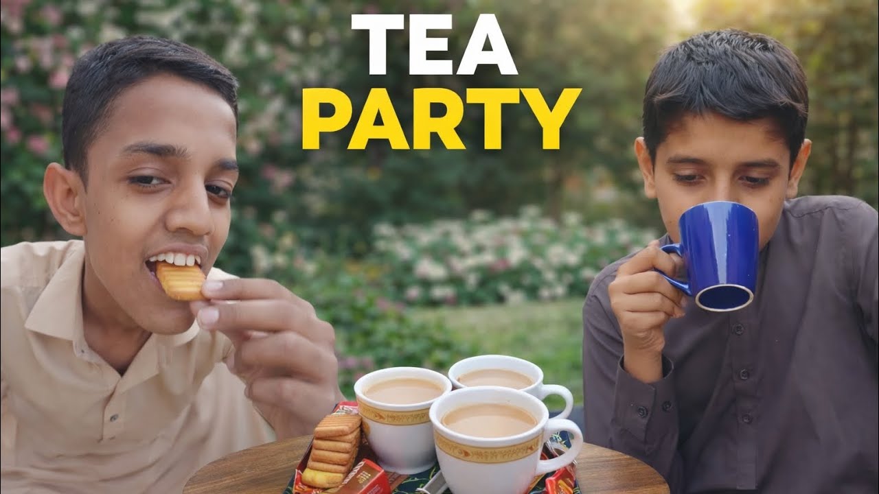 Maraj ne di tea party 😋