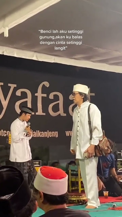 bencilah aku setinggi gunung, kan kubalas cinta setinggi langit #mbahnun #caknun #story #sthors