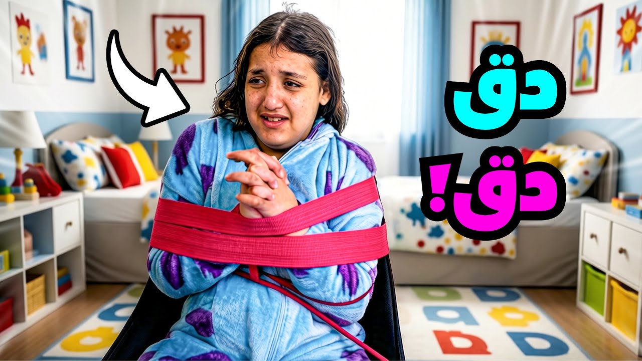 غزل تعمل مقلب في سكان العمارة - سوف حصل اية !! 