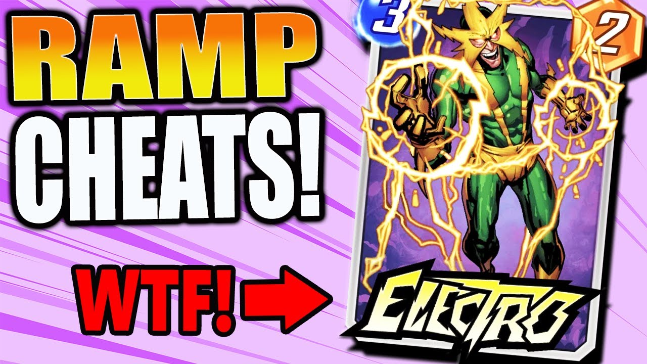 We Are CHEATING Electro Ramp Marvel Snap YouTube