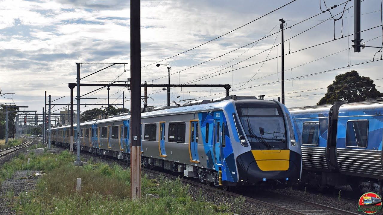 Taking a Trip on the New High Capacity Metro Train Melbourne's HCMT First Revenue Service