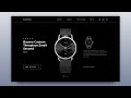 Responsive Watches Website Using HTML CSS And JavaScript | Product Page Website