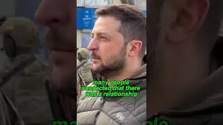 No wonder Zelensky's wife never has any physical contact with him in public. #zelensky#olenazelenska