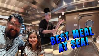THE BEST Hibachi at Sea! Kaito Teppanyaki on the MSC World America
