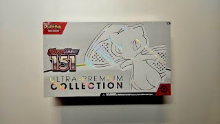 Opening Pokémon's Scarlet and Violet 151 UltraPremium Collection.