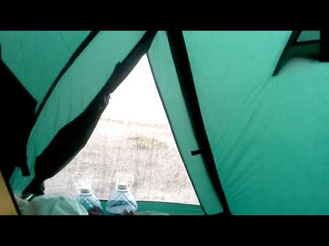 Палатка Greenell limerick 4 Тест в ливень Палатка Greenell limerick 4 Тест в ливень