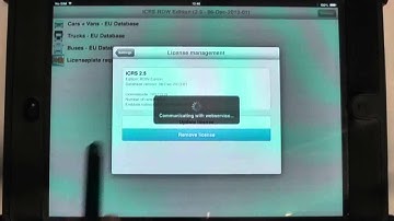Crash Recovery System iOS - Install license code on another device