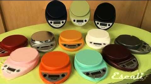 Escali Primo Digital Scale - Product Overview