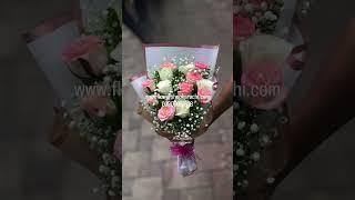 Petals that speak feelings #BouquetLove #FlowerVibes #FreshFlowers #GiftOfLove #FlowerGram #Karachi