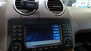 Mercedes Ml320 Radyo Aux Girişine Bluetooth Müzik Aktarma Modülü Uygulaması