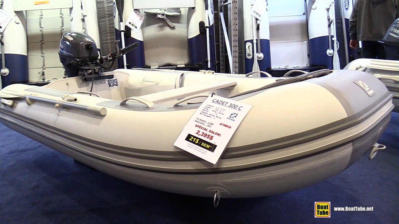  300 C Inflatable Boat - Walkaround - 2015 Montreal Boat Show - YouTube