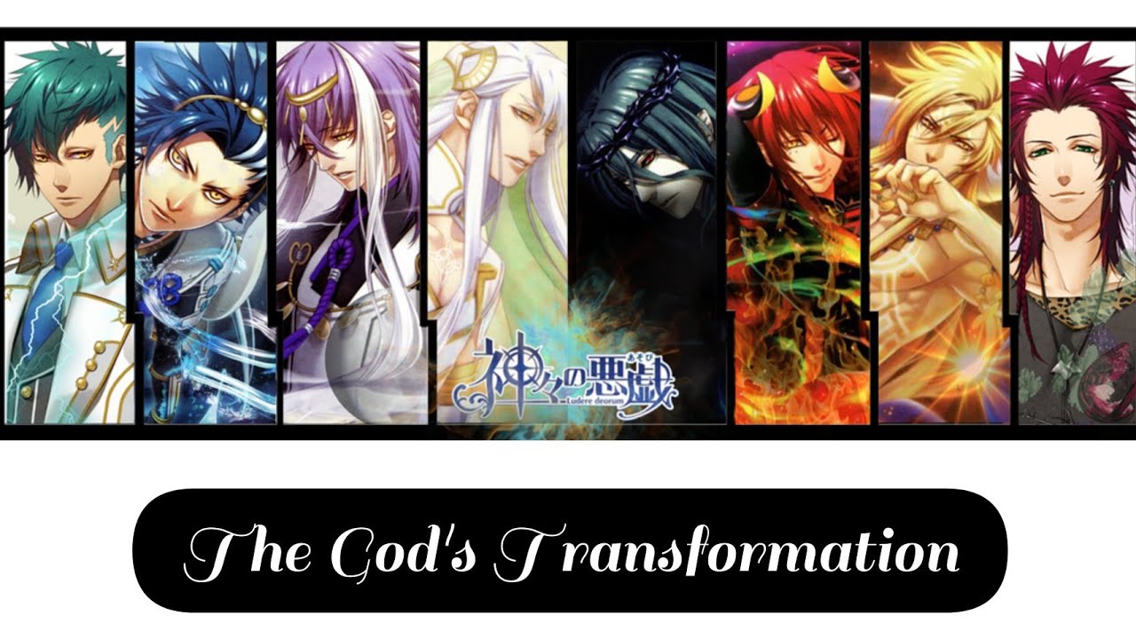 Design of anime characters Kamigami no Asobi