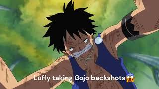 Luffy Taking Gojo Backshots