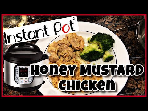 Instant Pot Honey Mustard Chicken Thighs | EASY Instant Pot Recipes