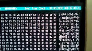 Retro UNIX 386 v1 - DISK I/O test on a Real Computer - DEMO
