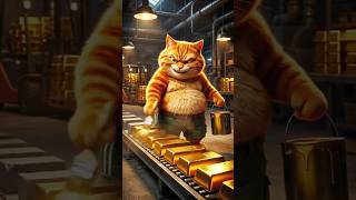 Rich Dog Bought Fake Gold Bricks From a Clever Cat #viral #shorts #trending #usa #richdog #goldbrick
