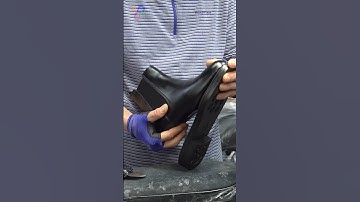 Chelsea Boots Making Process by Korean Shoes Factory #allprocessofworld
