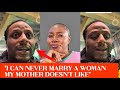 HE CHOSE HIS MUM OVER HIS WOMAN. (mummy's boys would be proud of him) 