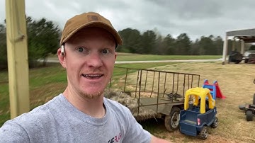 Building Lean To/Side Shed  Part 2