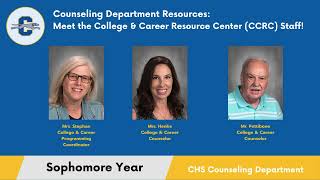 CHS Counseling Freshman Start of Year Presentation 2024-25