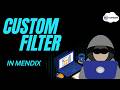 How to Implement Custom Filter in Mendix | FlowKoder Tutorial
