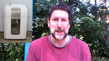 Strategy Of A Paper Shredder - Going Paperless - Backing Up Your Scanned Documents And Photos