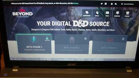 D&D Beyond Beta Phase One Review