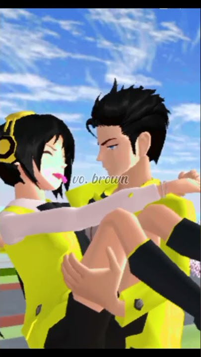 JEDAG JEDAG AUDY AND ANGGA ROMANTIS#jedagjedug #bucin #shorts #fypp #sakurascholsimulator