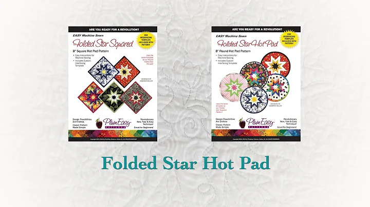 How To: Folded Star Hot Pad