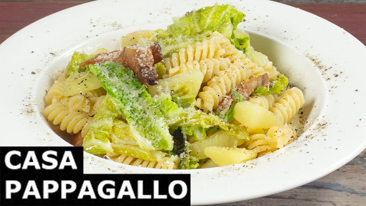 Pasta Patate Verza e Pancetta