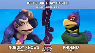 Joey's Birthday Bash Pool A2 Losers Round 2   Nobody Knows vs phoenix