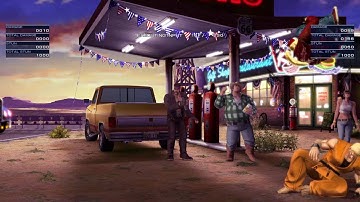 KOF XIV Terry 4 Frame Safe Jump after Close 3 hits into Burn Knuckle at corner. (qcb+A) (1.03)