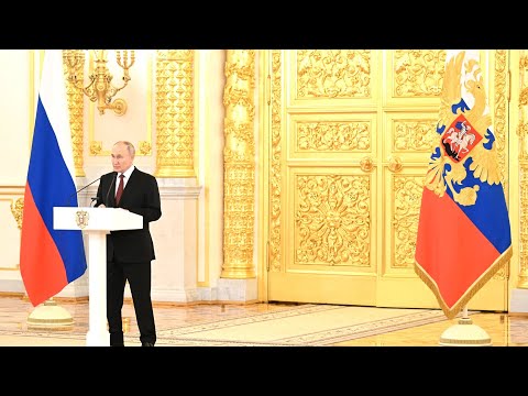 В.В.Путин. Церемония Вручения Верительных Грамот. 4 Декабря 2023 Года