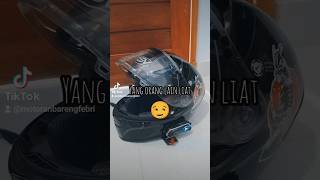 Bener atau bener? #helm #intercom #rsvhelmet #motovlog #vierra