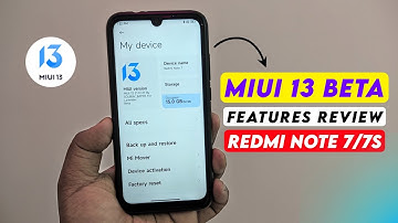 ⚡MIUI 13 New Features Review ft. Redmi Note 7/7s (Android 11) MIUI 13 Port for Redmi Note 7
