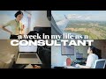 A week in my life as a consultant