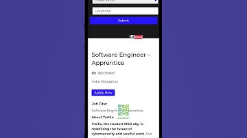 🎓 Trellix Software Engineer Apprentice 2025 – No Experience? No Problem! 💥 #job