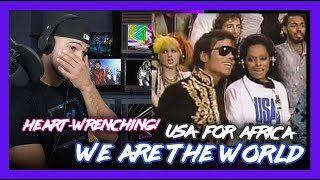 FIRST TIME REACTION We Are The World (Fight Back Tears!) | Dereck Reacts