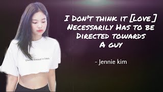 LOVE ACCORDING TO JENNIE? (JENLISA)